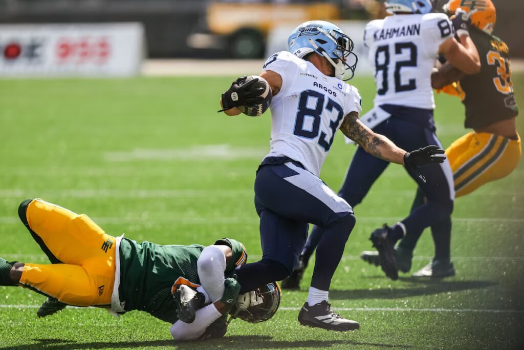 Edmonton Elks snap two-game losing skid with 42-12 win over Toronto Argonauts