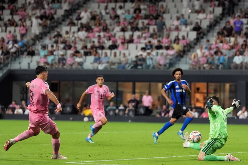 Messi scores four goals, leads Inter Miami to 7-1 victory over CF Montreal