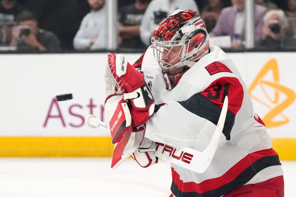 Goalie Frederik Andersen, three others to miss Oilers camp with injuries