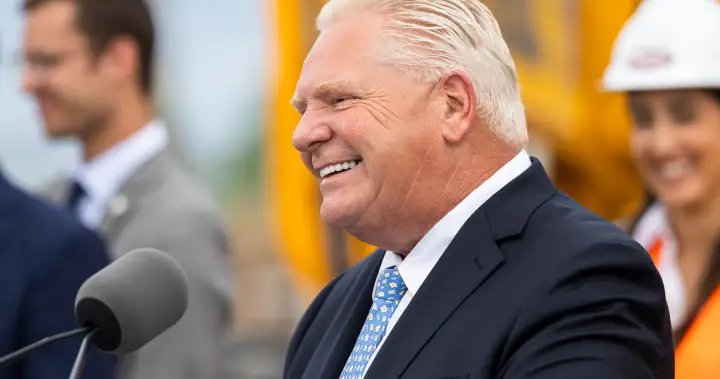 Ontario Premier Doug Ford admits ‘it got a little heated’ with President Donald Trump