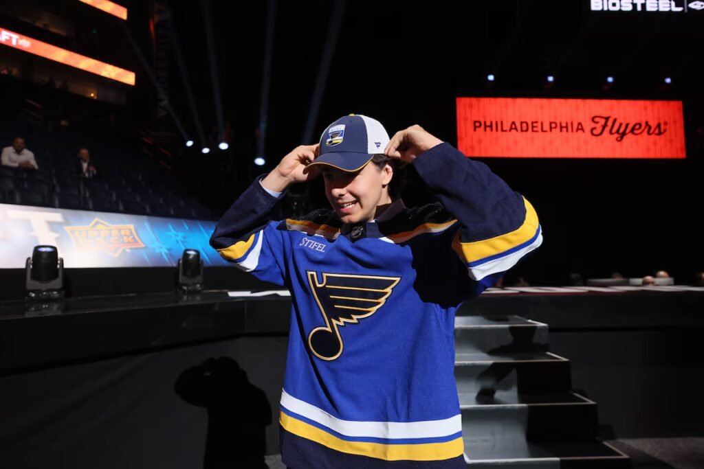 Arizona State hockey player, Blues draft pick still hospitalized after collapsing at workout