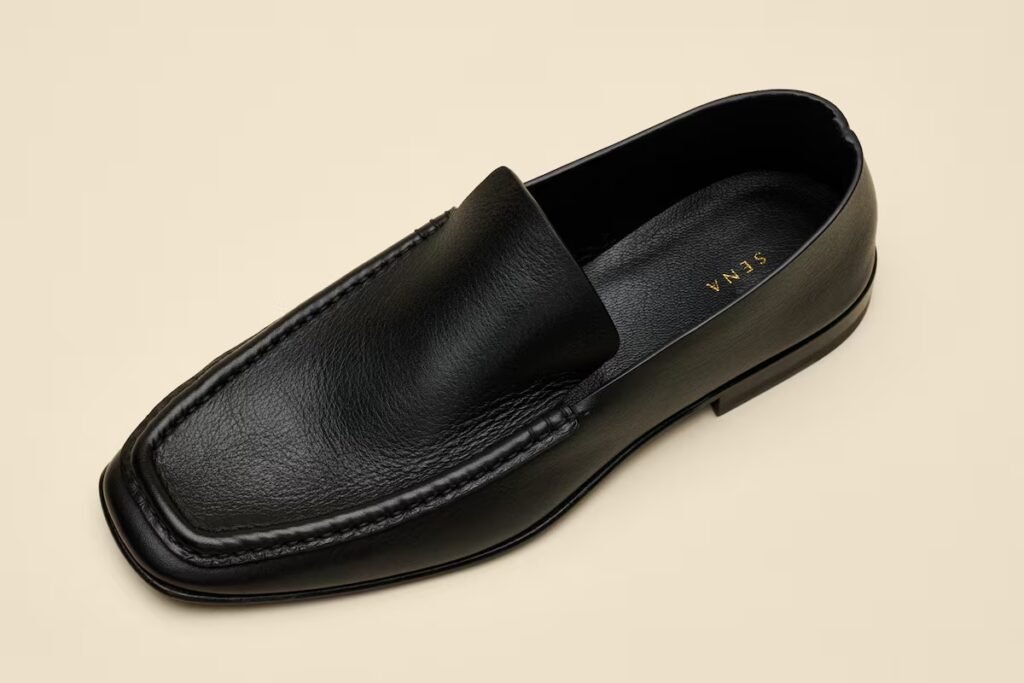 The Venetian loafer is the men’s shoe of the season
