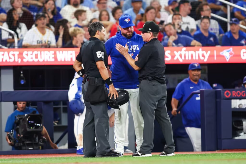 Four-out rule baffled Blue Jays, but Max Scherzer and John Schneider had seen it before