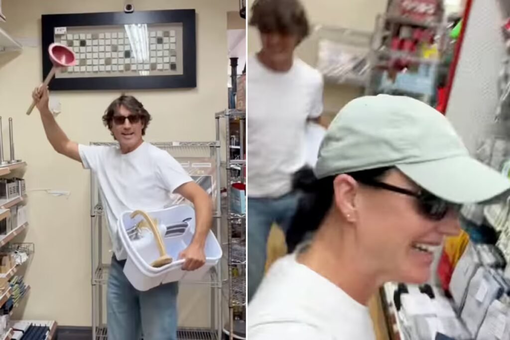 Justin Trudeau and Katy Perry dance in hardware store to Xav’s new song