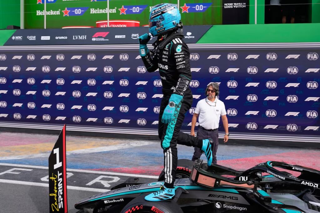 Russell takes sprint pole at Dutch Grand Prix ahead of Norris