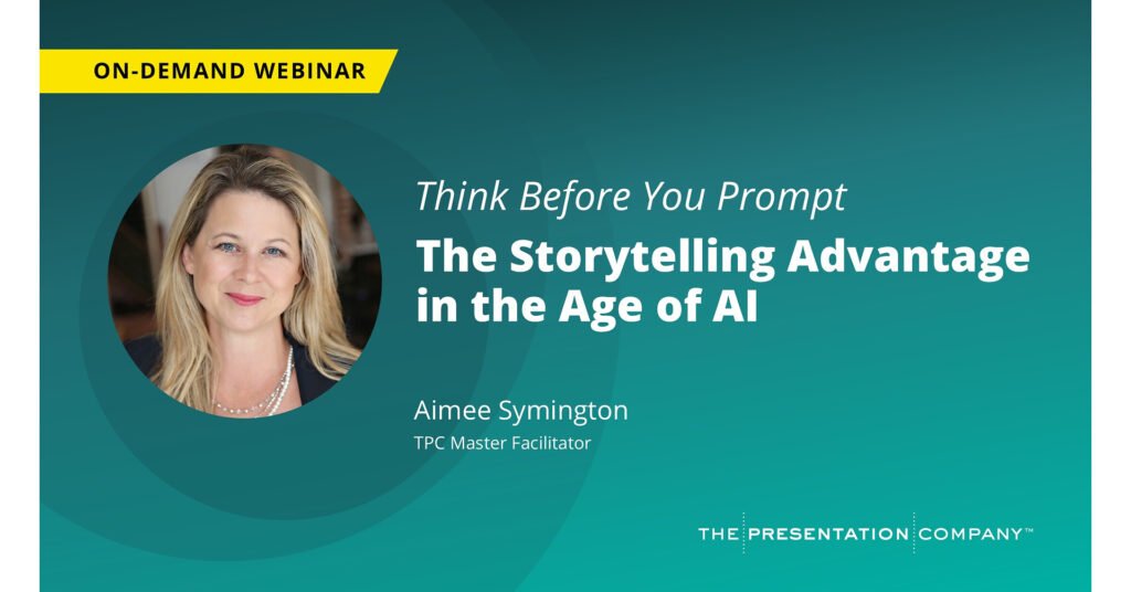 Webinar: The Storytelling Skill Professionals Can't Skip Before Prompting AI