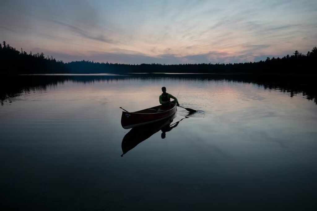 Canoe trippers volunteer to keep ‘wild places wild’ in northeastern Ontario