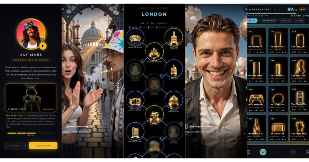 What If Your Selfie Became a Game? DREAMOSIS Turns You and Anything You Own Into a Collectible World
