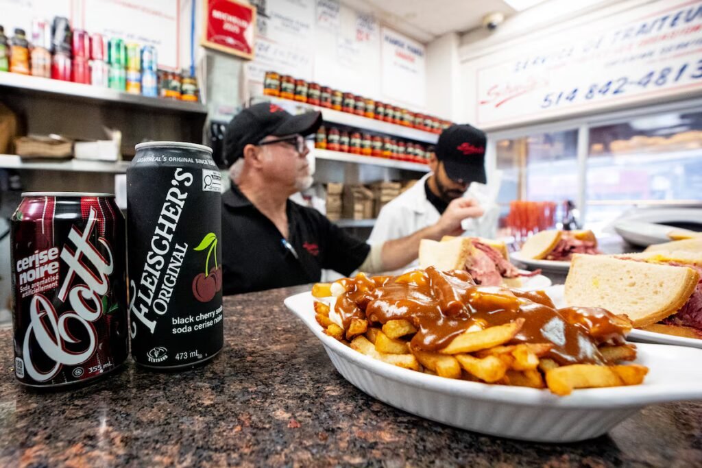 Schwartz’s Deli in Montreal opts for local black cherry soda as U.S. tariffs bite – and customers won’t look back