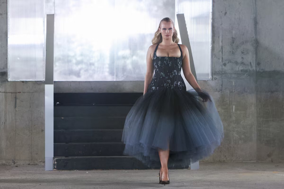 London Fashion Week’s top trends embraced ruffles, comfy shoes and printmaxxing