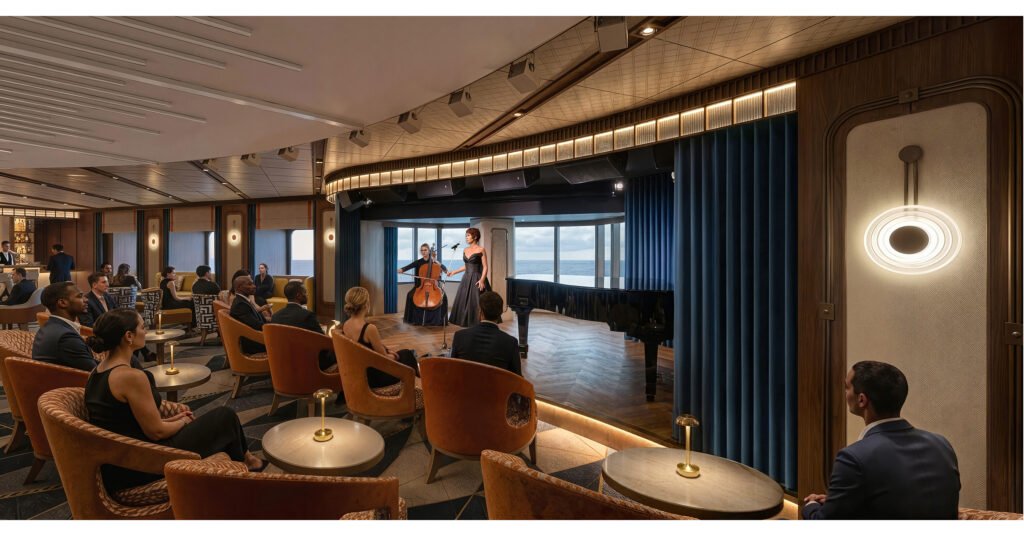 Reimagined Ocean Bar Debuts on Oosterdam with Expanded Entertainment