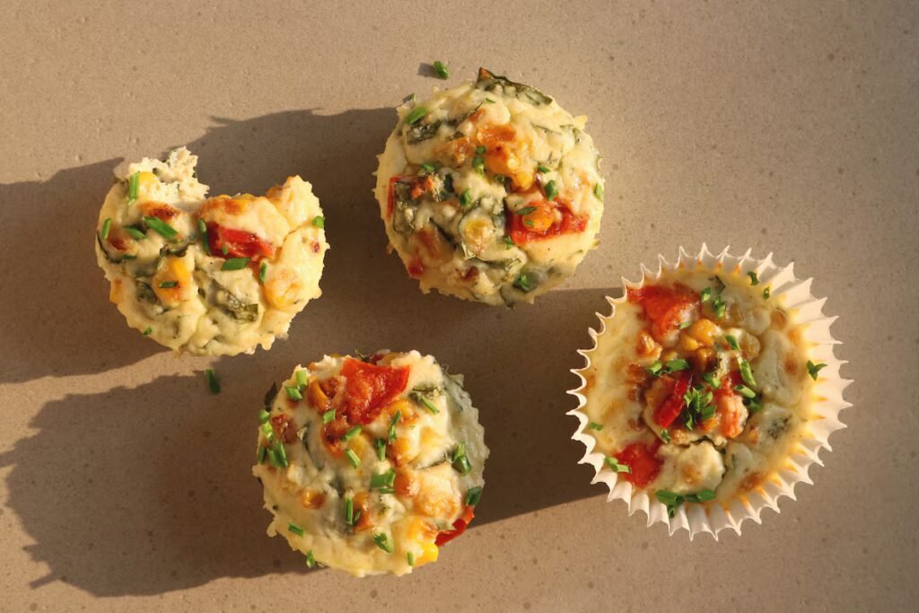 Make these veggie and ricotta egg bites and skip the coffee shop