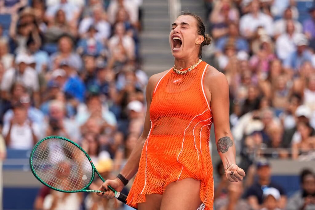 Aryna Sabalenka beats Linda Noskova to reach U.S. Open semi-final