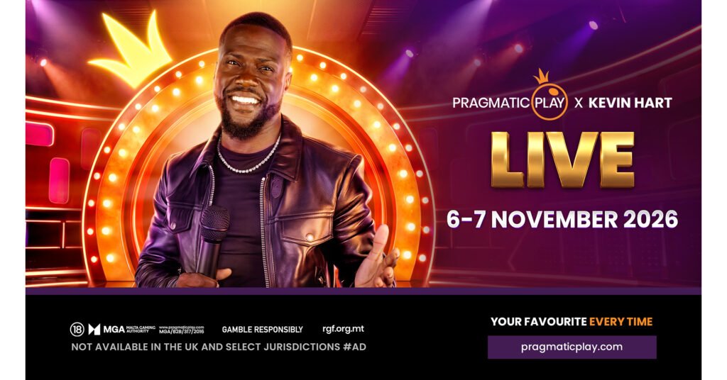 PRAGMATIC PLAY PARTNERS WITH KEVIN HART FOR UNFORGETTABLE LIVE CASINO EXPERIENCE