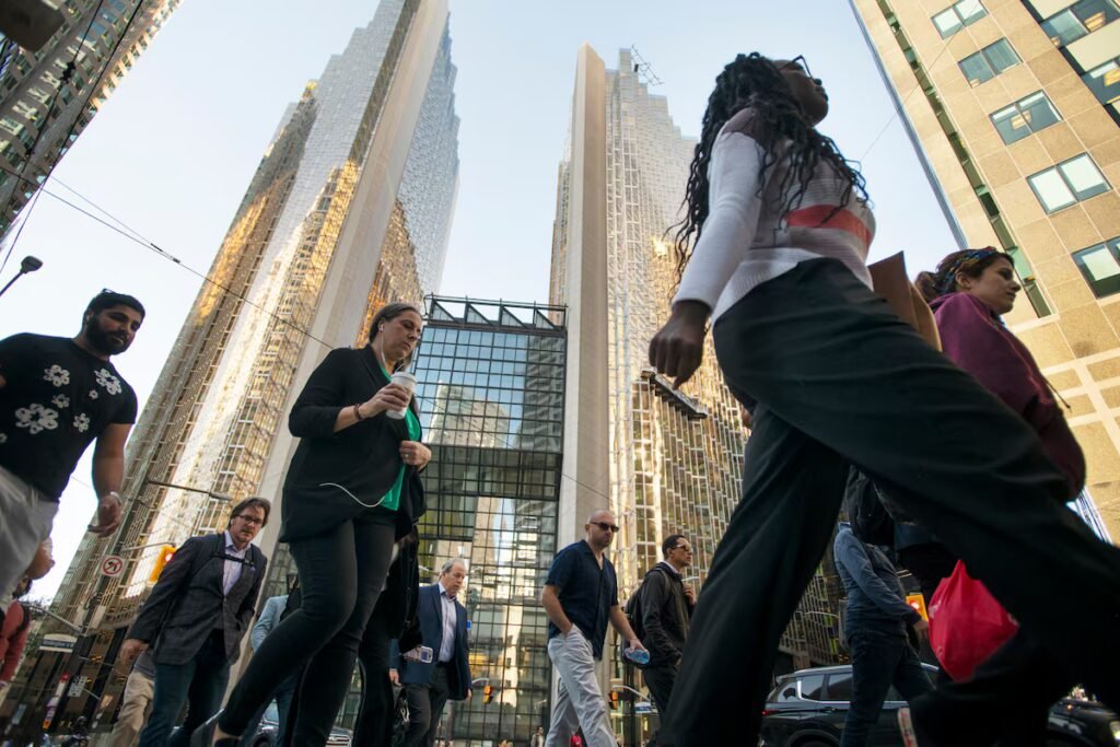 In downtown Toronto, the office is back