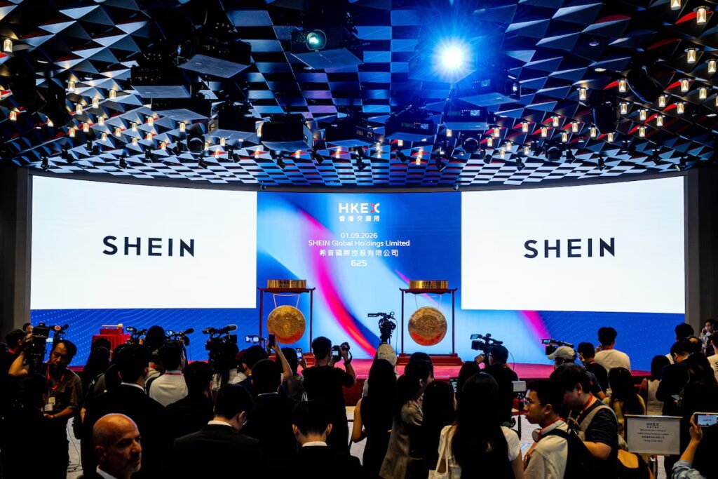 Shein makes lacklustre Hong Kong debut as investors fret about growth and regulatory risks