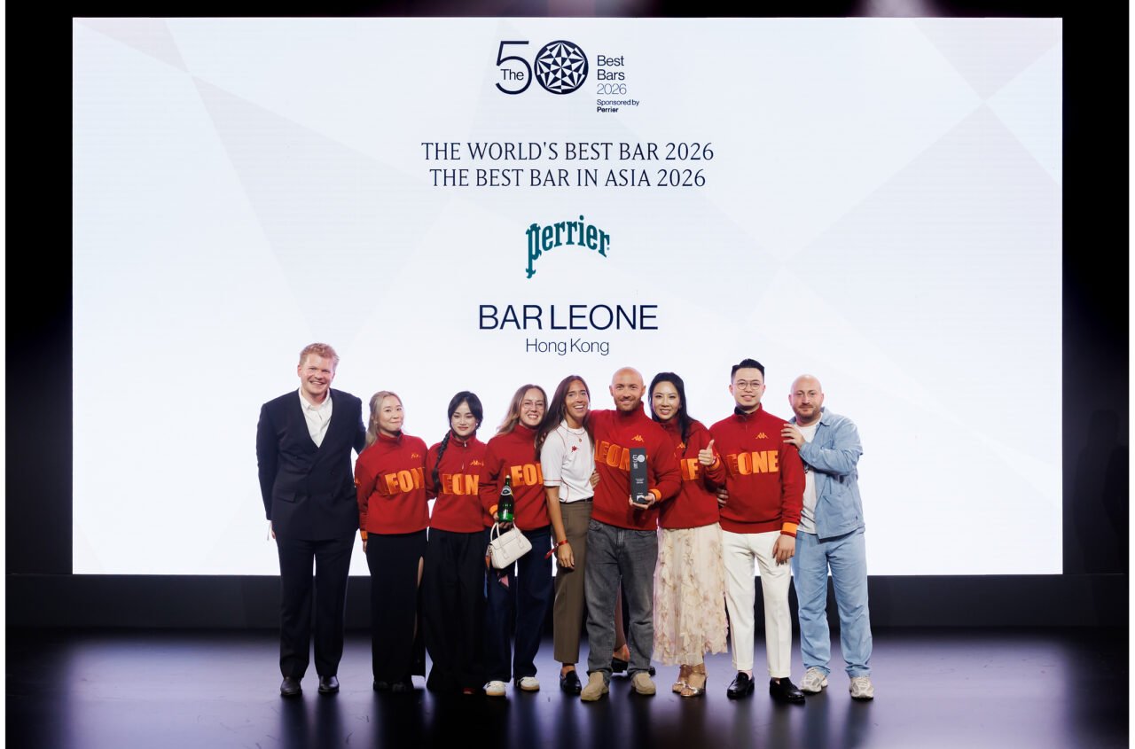 BAR LEONE, HONG KONG, IS THE WORLD'S BEST BAR AS THE LIST OF THE 50 BEST BARS 2026 IS REVEALED