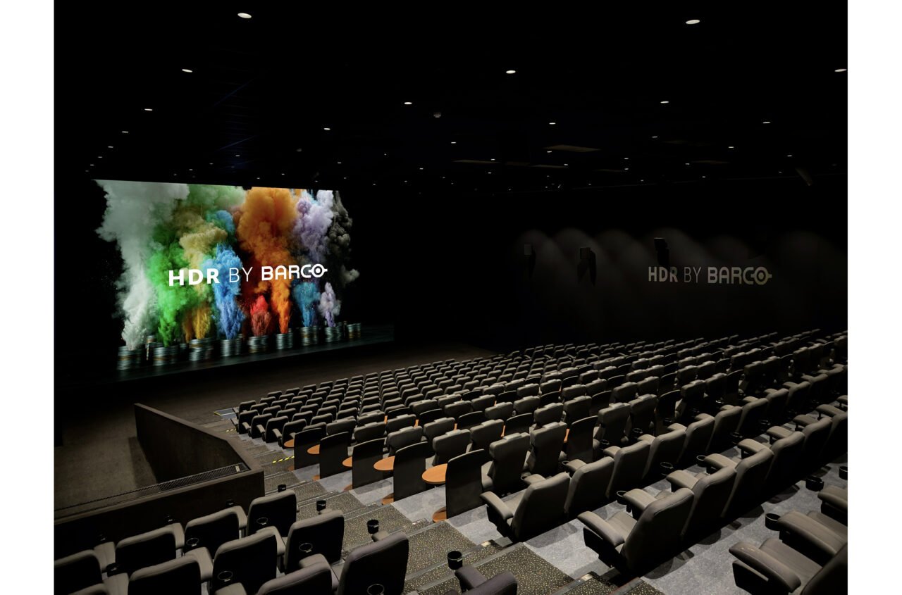 HDR by Barco comes home as Barco sets plans for first HDR by Barco theater in Belgium in partnership with Kinepolis
