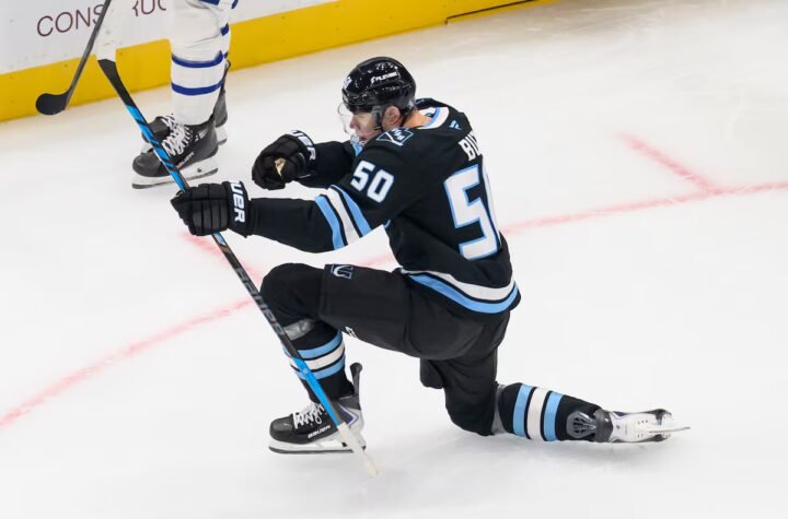 Guenther, Sergachev each have goal and assist in Mammoth’s 5-4 win over Maple Leafs