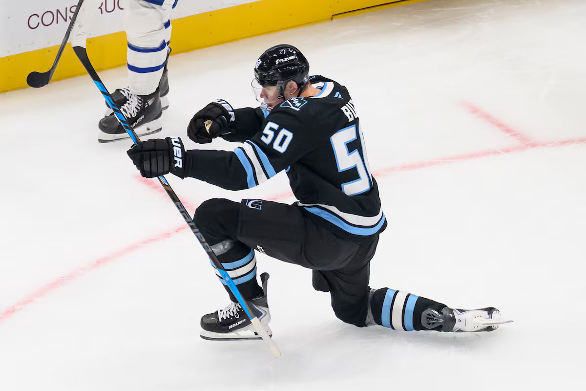 Guenther, Sergachev each have goal and assist in Mammoth’s 5-4 win over Maple Leafs